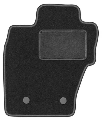 Imagen del producto de Alfombrilla conductor de moqueta para Dacia Duster I 4WD 2010-2018 (SUV) – 1 pieza, gris grafito, a medida – Wielganizator LUX
