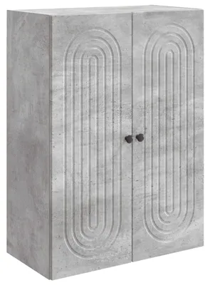 Obrázek produktu pro vidaXL Nástěnná skříňka, betonově šedá, 66 x 34,5 x 90 cm, dřevotřísková deska