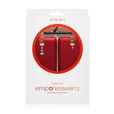 Produktbild von Emporia S2-ZBSET1, Cover, Emporia, SMART.2, Rot