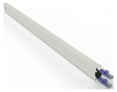 Produktbild von PATCHBOX .one / Cassette / 30RU / UTP / Violet, 1,8 m, Cat6a, U/UTP (UTP), RJ-45, RJ-45, Violett