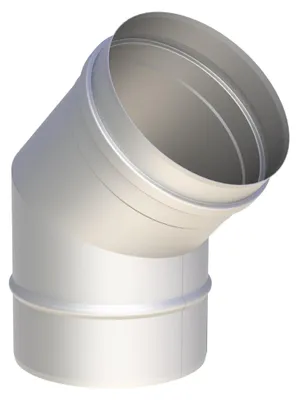 Produktbild von EW-FU Winkel 45° (rollnahtgeschweißt) Ø 160 mm