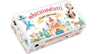 Produktbild von Trötsch Würfelset Märchenwürfel Erzähl doch mal