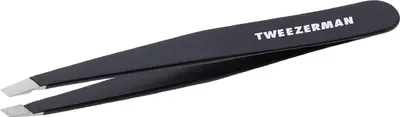 Produktbild von TWEEZERMAN Pinzette (Handgeschliffene Schräge Spitzen, Augenbrauen zupfen, Profi-Qualität, Rostfreier Edelstahl), Schwarz Midnight Sky