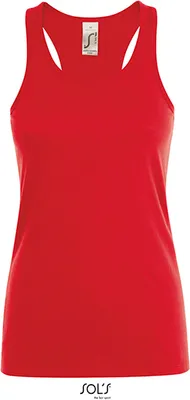 Produktbild von SOLs 01826 | Damen Justin Tee-Shirt / Halbgekämmte Baumwolle - Farbe: Red - Größe: L
