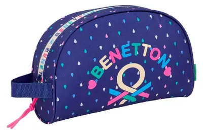 Produktbild von Safta Benetton 28x18x10 Cm Kulturbeutel Blau  Kinder Blau One Size