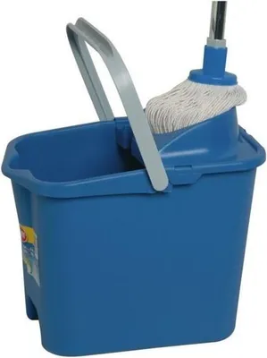 Produktbild von Rechteckiger Eimer 14L grau - MERY