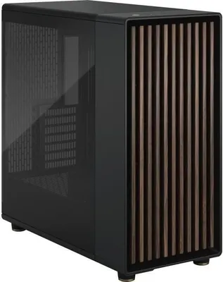 Image de Boîtier PC Fractal Design North XL Charcoal Black TG Dark, E-ATX, 3 ventilateurs 140mm, FD-C-NOR1X-02