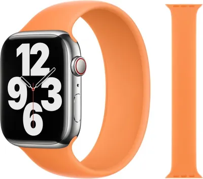 Produktbild von Original Apple Solo Loop Armband 38/40/41mm Größe 5 Marigold