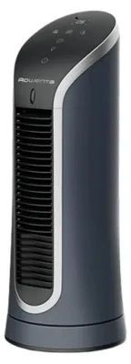 Produktbild von Rowenta Eole Compact VU6220F0, Haushaltsturmventilator, Schwarz, Tisch, 55 dB, 8 h, LED