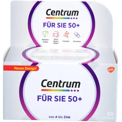 Produktbild von Centrum für Sie 50+ Tabletten, 60 St. Tabletten