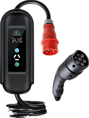 Image de Chargeur EV, portable Type 2, puissance maximale 11 kW, Type 2