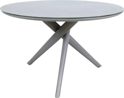 Produktbild von Tisch - Ø120x74 cm - Aluminium Beige - Keramik