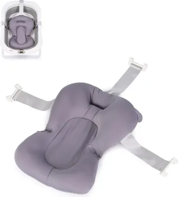 Produktbild von Chipolino Babybadewannen Netz und Kissen Multi, Kunststoffbügel, ab Geburt dunkelgrau