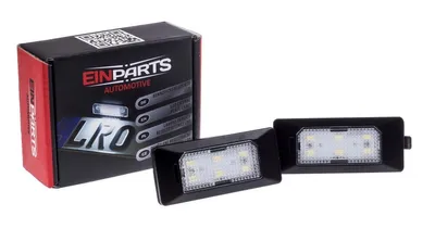 Image de Eclairage de plaque d'immatriculation LED 6000K blanc froid 12V CANBUS pour Audi Q5 A4 A5 TT Skoda Fabia Yeti VW Passat