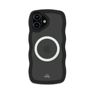 Produktbild von Wavy Hülle MagSafe Black  - Kompatibel mit iPhone 16