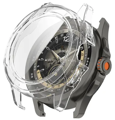 Produktbild von Für Xiaomi Watch S4 Sport Kunststoff Watch Hülle + Tempered 9H Glas Transparent