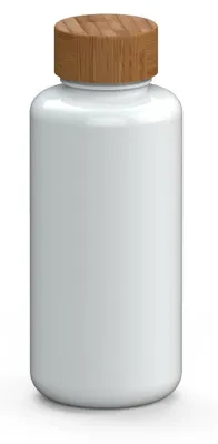 Produktbild von Trinkflasche "Natural" 1000 ml - auslaufsicher und BPA frei - leichte Tritan Flasche für den Sport - Weiß