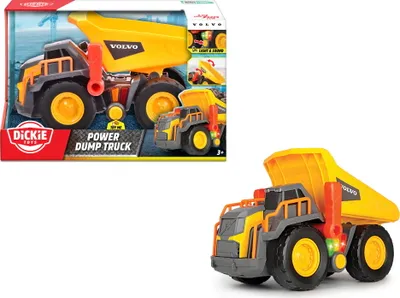 Simba Dickie ADAC Dépanneuse Volvo FM - Voiture Friction Avec Pneus Caoutchouc Et Pièces Mobiles - 22 Cm