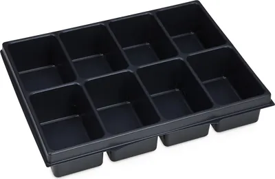Produktbild von L-BOXX 1000010132, Einsatz-Set, Schwarz, Kunststoff, i-BOXX 72
