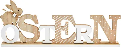 Produktbild von Schriftzug Ostern Holz Aufsteller