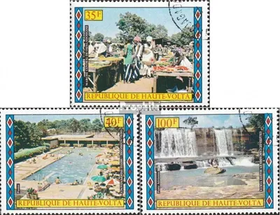 Produktbild von Briefmarken Obervolta 1973 Mi 472-474 (kompl.Ausg.) gestempelt Tourismus