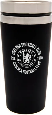 Produktbild von Chelsea FC - Reisebecher "Executive" TA4366 (Einheitsgröße) (Schwarz)