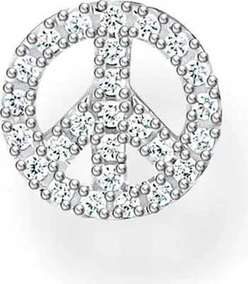 Produktbild von Thomas Sabo H2218-051-14 Single Ohrring Peace Silber