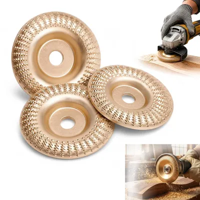 Immagine prodotto di Dischi abrasivi per smerigliatrice angolare, set di 3 pezzi, per legno