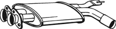 Produktbild von Bosal Mittelschalldämpfer 247-251