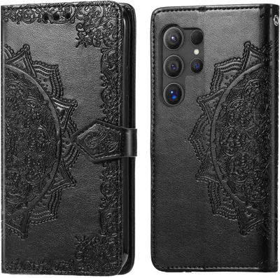 Obrázok produktu pre imoshion Mandala Bookcase pre Samsung Galaxy S25 Ultra - čierny