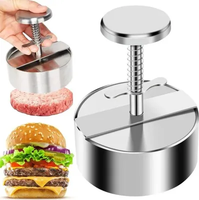 Produktbild von Hamburger Patty Maker Hamburgerpresse Fleischformer Burgerpresse Fleisch Burger Macher Antihaft Form Küche Grill BBQ Zubehör