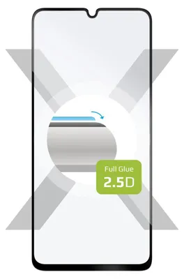 Obrázek produktu pro Ochranné tvrzené sklo FIXED Full-Cover pro Samsung Galaxy A25 5G, černé