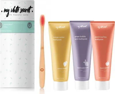 Produktbild von Fruchtpaste + Zahnbü rstenset
