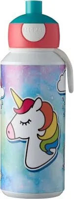 Produktbild von Trinkflasche Pop-up Campus 400 ml - Einhorn