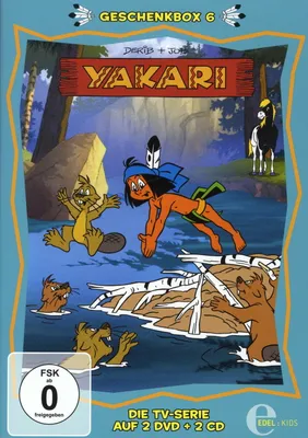 Produktbild von Yakari - Geschenkbox 6 (2 Discs + 2 CDs)