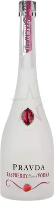 Produktbild von Pravda RASPBERRY Flavored Vodka 37,50 %  0,70 lt.
