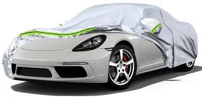 Immagine prodotto di Copertura impermeabile per auto, compatibile con Porsche 718 Cayman e Boxster, dal 2012 al 2025, colore argento