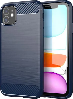 Produktbild von Cadorabo Hülle für Apple iPhone 11 in Blau Schutzhülle TPU Case Cover Etui Handyhülle