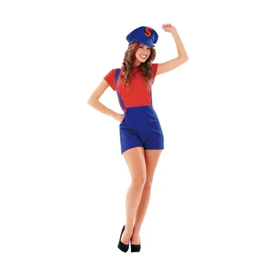Obrázek produktu pro Převlek pro dospělé My Other Me Super Lady Red M/L (3 ks)