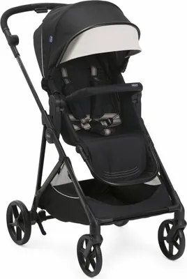 Produktbild von Chicco Seety , Betthimmel, Leichtgewichtiger Kinderwagen, Unisex, Faltbar, Schwarz