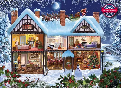 Image de ANATOLIAN Puzzle Maison pour Noël 1000 pièces