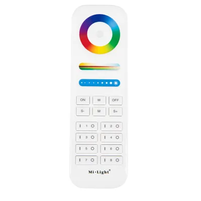 Obrázok produktu pre Bezdrôtové diaľkové ovládanie Rgb+cct 8zón Rf 2,4ghz Fut089