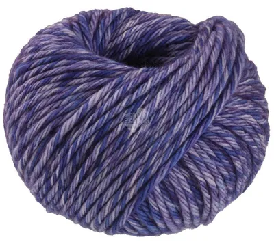 Produktbild von Lana Grossa - Vintage Chunky 0017 graulila dunkelblau