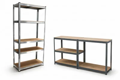 Produktbild von Lagerregal 180x90x40 175kg Montageversion 1, KI-generiertes Bild