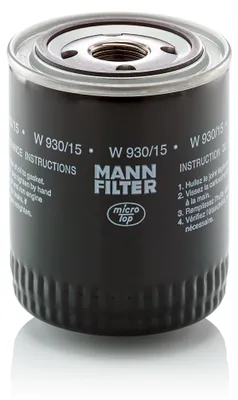 Produktbild von Ölfilter MANN-FILTER W 930/15 Anschraubfilter