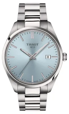 Produktbild von Herrenuhr Tissot PR 100 40mm 150.410.11.351.00, Silberblau