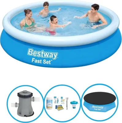 Zdjęcie produktu dla Bestway Pool Fast Set - zestaw basenowy - 366x76 cm