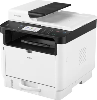 Image de RICOH 9P01750 RICOH M 320FB 4 in 1 Laser-Multifunktionsdrucker grau