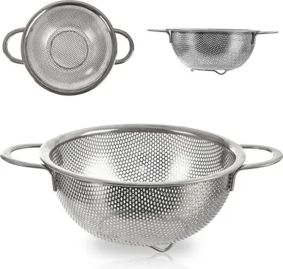 Produktbild von Küchensieb mit Griffen, Stahlsieb, Sieb ANETT 16,5cm ORION 124476