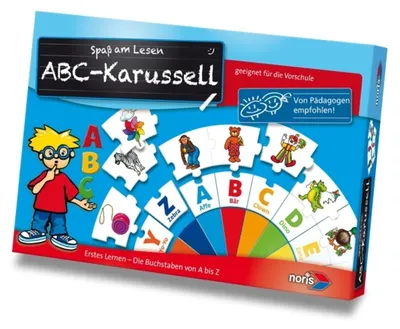 Image de Noris Spiele ABC-Karussell ; 606076151